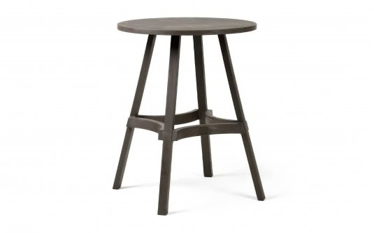 Okrągły stół ogrodowy z polipropylenu Ø60 cm Combo kolor terre