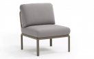 Element poszerzający lub fotel bez podłokietnika komodo nardi tortora poduszka grigio