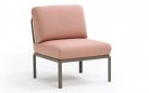 Element poszerzający lub fotel bez podłokietnika komodo nardi tortora poduszka rosa