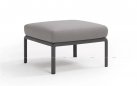 Podnóżek z kolekcji komodo nardi antracyt poduszka grigio