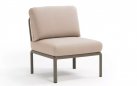 Element poszerzający lub fotel bez podłokietników o szerokości 70 cm komodo nardi