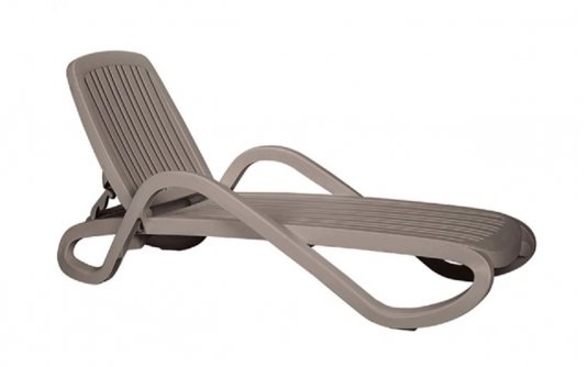 leżak eden Nardi w kolorze tortora leżak eden Nardi w kolorze tortora