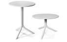 okragły stolik STEP Nardi kolor Biały