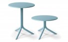 okragły stolik STEP Nardi kolor Celeste