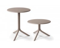 okragły stolik STEP Nardi kolor Tortora