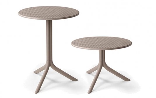 okragły stolik STEP Nardi kolor Tortora