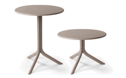 okragły stolik STEP Nardi kolor Tortora okragły stolik STEP Nardi kolor Tortora