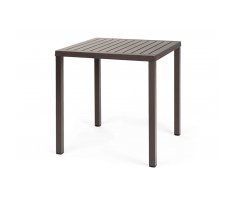 Kwadratowy stół CUBE 70 Nardi kolor kawowy