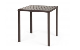 Kwadratowy stół CUBE 70 Nardi kolor kawowy