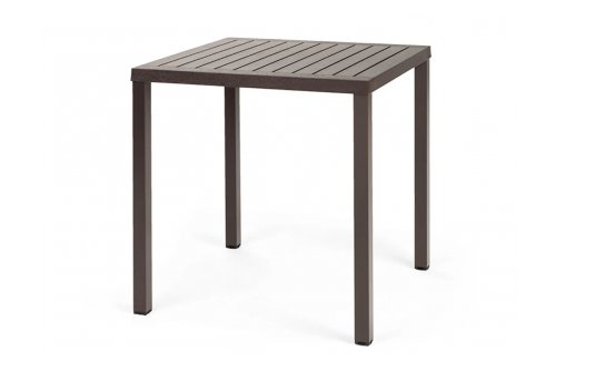 Kwadratowy stół CUBE 70 Nardi kolor kawowy