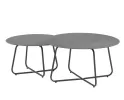 Aluminiowe stoliki kawowe w 2 rozmiarach DALI 4SO