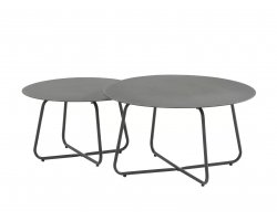 Aluminiowe stoliki kawowe w 2 rozmiarach DALI 4SO