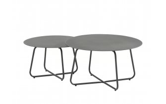 Aluminiowe stoliki kawowe w 2 rozmiarach DALI 4SO