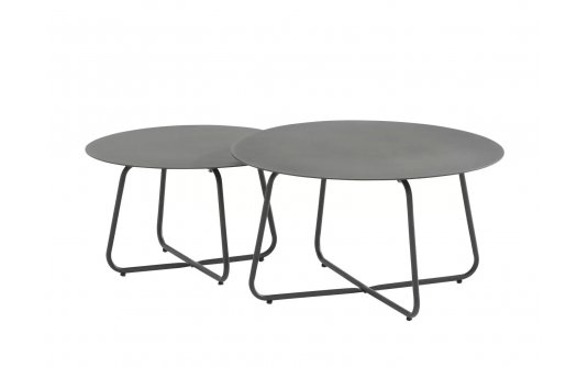 Aluminiowe stoliki kawowe w 2 rozmiarach DALI 4SO