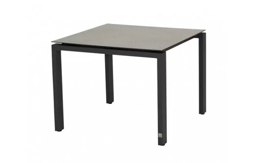 Stół kwadratowy aluminiowy na taras GOA 95x95 cm Stół kwadratowy aluminiowy na taras GOA 95x95 cm