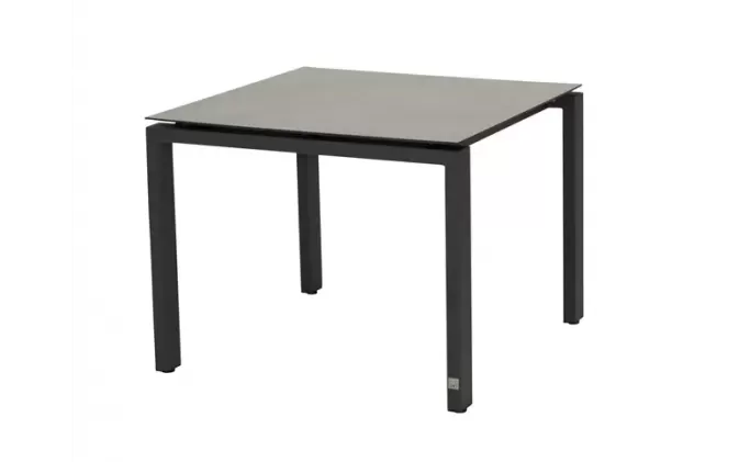 Stół kwadratowy aluminiowy na taras GOA 95x95 cm
