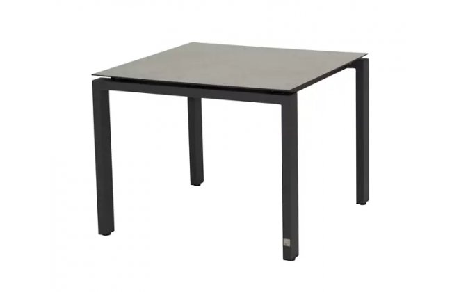 Stół kwadratowy aluminiowy na taras GOA 95x95 cm