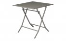 LUCCA stół ogrodowy składany aluminiowy 60×60 taupe 