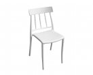 białe krzesło horeca z polipropylenu