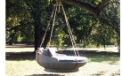 łózko huśtawka ogrodowa wisząca