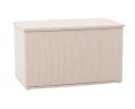 skrzynia ogrodowa technorattan jasny beż