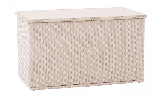 skrzynia ogrodowa technorattan jasny beż