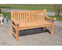 ławka teak 150 cm ogrodowa FLORYDA