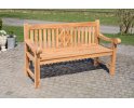 klasyczna ławka z drewna teak 180 cm szerokości