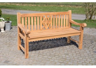 ławka ogroodwa z drewna teakowego FLORYDA 200 