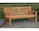 klasyczna solidna ławka ogrodowa teakowa JACK