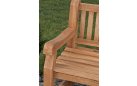 klasyczna solidna ławka ogrodowa teakowa JACK