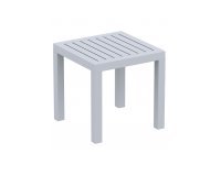 Kwadratowy stolik kawowy polipropylen OCEANOS SZARY
