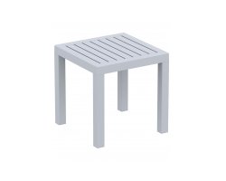 Kwadratowy stolik kawowy polipropylen OCEANOS SZARY