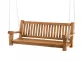 ławka / huśtawka wisząca z drewna teakoweo szer. 120 cm