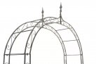Łuk pergola ogrodowa różnana LECCE metaloplastyka kolor BRĄZ