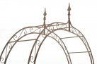 Łuk pergola ogrodowa różana LECCE metaloplastyka BRĄZOWY ANTYCZNY