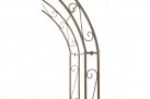 Łuk pergola ogrodowa różana LECCE metaloplastyka BRĄZOWY ANTYCZNY