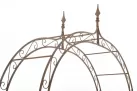 Łuk pergola ogrodowa różnana LECCE metaloplastyka BRĄZOWY ANTYCZNY
