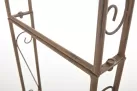 Łuk pergola ogrodowa różnana LECCE metaloplastyka BRĄZOWY ANTYCZNY