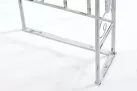 Biały patynowany  Łuk różany pergola ogrodowa EMM metaloplastyka