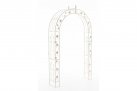 Kremowy patynowany  Łuk różany pergola ogrodowa EMM metaloplastyka