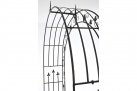 Łuk różany pergola ogrodowa EMM metaloplastyka brąz metaliczny