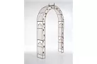 Łuk różany pergola ogrodowa EMM metaloplastyka brązowy antyczny rdzawy