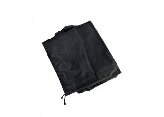 pokrowiec na meble ogrodowe czarny 222x165x65 cm