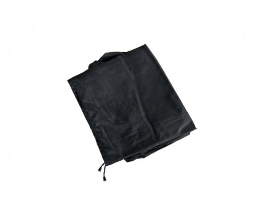 pokrowiec na meble ogrodowe czarny 222x165x65 cm