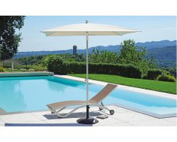 Parasol ogrodowy z aluminiową noga PARAGON 2x2 m poszycie Olefin