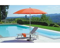 okrągły parasol z aluminiowa noga 10 kolorów pakowane po 5 szt.