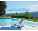 kwadratowy parasol z aluminiowa noga 10 kolorów pakowane po 5 szt. 2,5x2,5 m