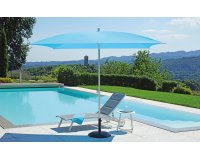 kwadratowy parasol z aluminiowa noga 10 kolorów pakowane po 5 szt. 2,5x2,5 m