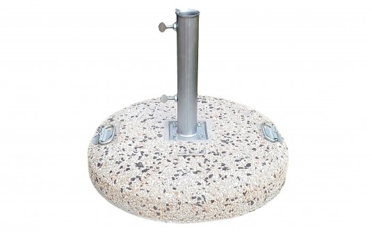 Betonowa okrągła podstawa do prasoli 50 kg piasek rzeczny CONCRETE